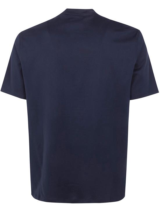 26SS 엠포리오 아르마니 반팔 티셔츠 EM004583 AF13669 MB561 NAVY EAGLE LOGO - EMPORIO ARMANI