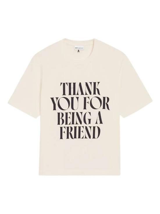 26SS 아미 반팔 티셔츠 UTS384 726 136 WHITE CREAM