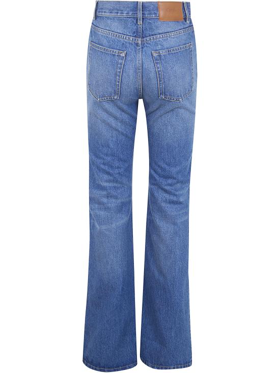 26SS 끌로에 데님 팬츠 CH25WDP04153 4A1 FADED INDIGO - CHLOE