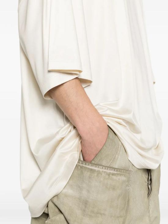 26SS 다크쉐도우 반팔 티셔츠 DU01F4259 JL 41 CREAM - DRKSHDW