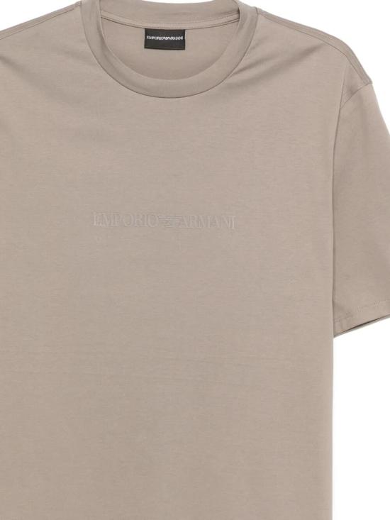 26SS 엠포리오 아르마니 반팔 티셔츠 EM004583 AF13669 M8359 GREY BRAND LOGO - EMPORIO ARMANI