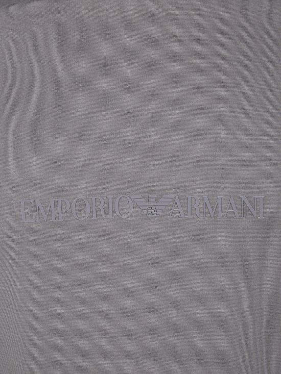 26SS 엠포리오 아르마니 반팔 티셔츠 EM004583 AF13669 M8359 GREY BRAND LOGO - EMPORIO ARMANI