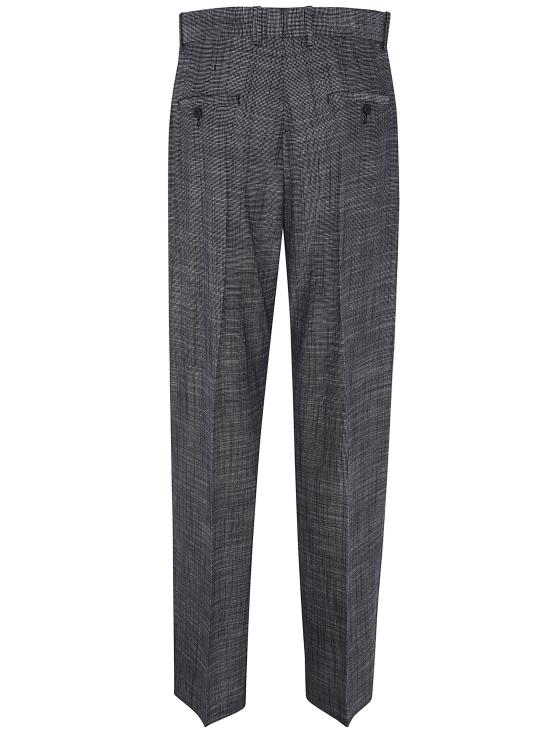 26SS 피비 파일로 스트레이트 팬츠 AP30 SE3282 915BW BLACK WHITE CHECK - PHOEBE PHILO