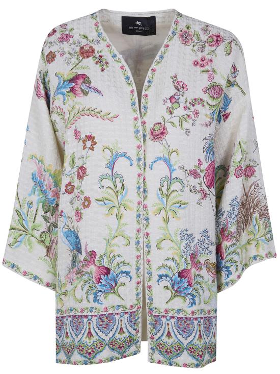 26SS 에트로 셔츠 WRCA0024 AKH04 X0802 PRINT BUTTER MULTICOLOR - ETRO