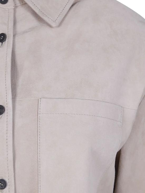 26SS 닥터 호프 가죽 자켓 8384 SUEDE C144 LINEN - DR HOPE