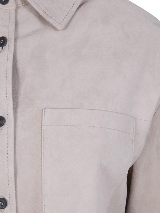 26SS 닥터 호프 가죽 자켓 8384 SUEDE C144 LINEN - DR HOPE