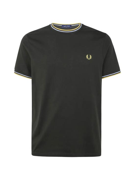 26SS 프레드페리 반팔 티셔츠 FP M1588V 57 05B HNTNGR LGIC LMNB - FRED PERRY