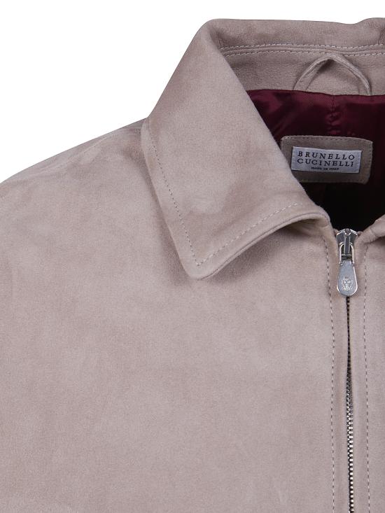 26SS 브루넬로 쿠치넬리 컨트리 스웨이드 블루종 MPCAO2071 CZT85 JUTA RUBIN - BRUNELLO CUCINELLI