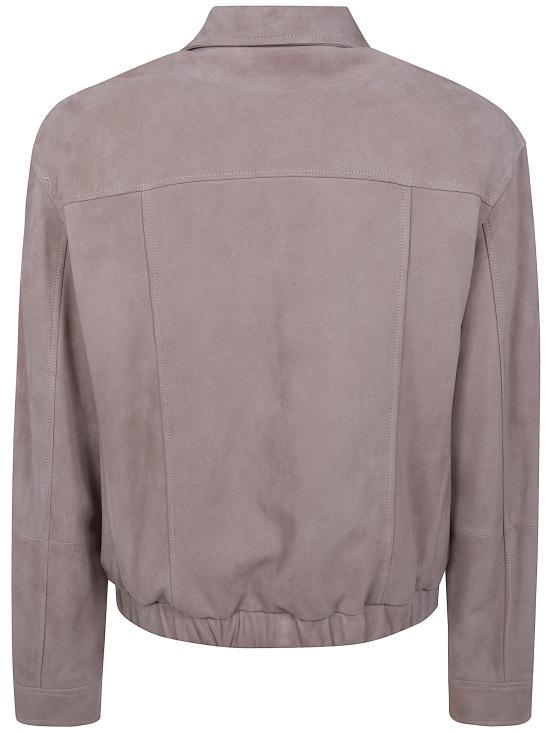 26SS 브루넬로 쿠치넬리 컨트리 스웨이드 블루종 MPCAO2071 CZT85 JUTA RUBIN - BRUNELLO CUCINELLI