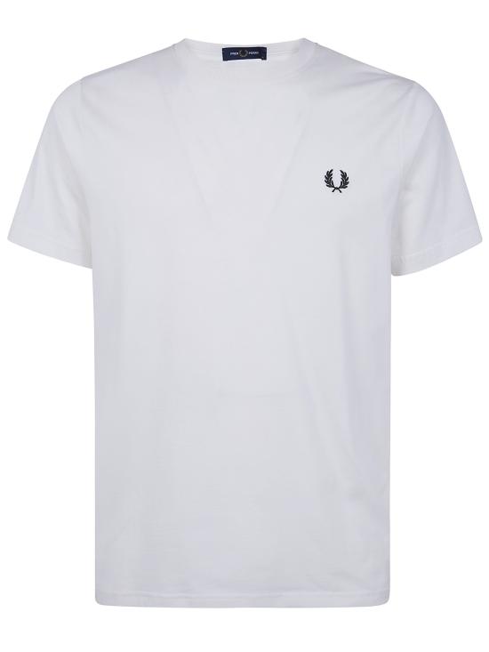 26SS 프레드페리 반팔 티셔츠 FP M1600V 57 129 SNOW WHITE