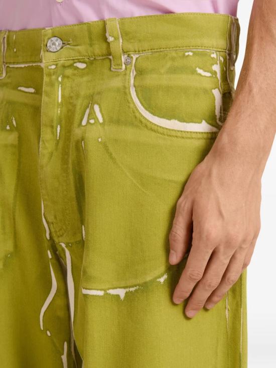 26SS 마르니 스트레이트 팬츠 PUJU0320A1 USCY64 PRV15 LEMONADE - MARNI