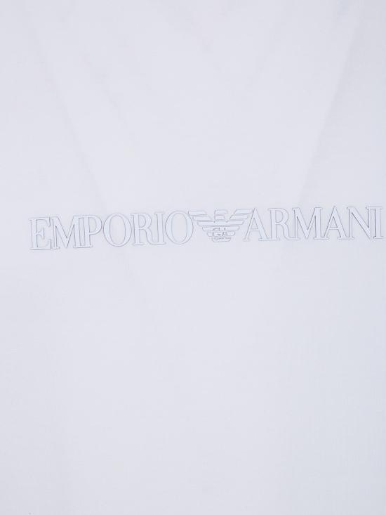 26SS 엠포리오 아르마니 반팔 티셔츠 EM004583 AF13669 M0307 OFF WHITE BRAND LOGO - EMPORIO ARMANI