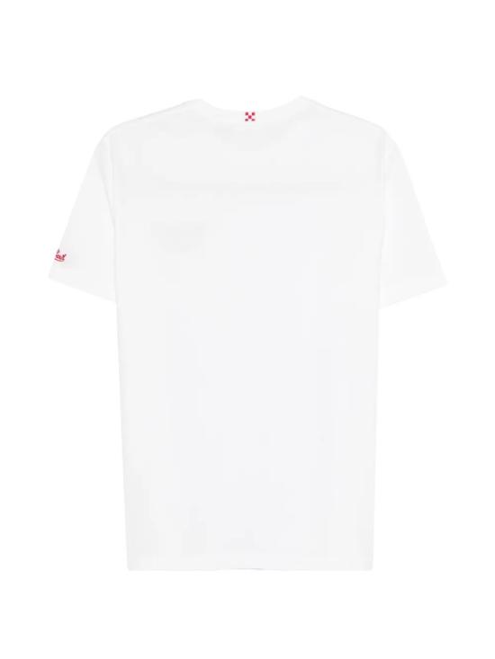 26SS 세인트바쓰 반팔 티셔츠 POT0001 00163L DAZI AMARI 01N EMB - MC2 SAINT BARTH