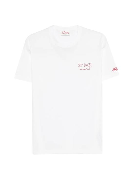 26SS 세인트바쓰 반팔 티셔츠 POT0001 00163L DAZI AMARI 01N EMB