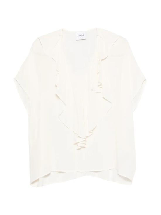 26SS 누드 블라우스 1103E26399 01 OFF WHITE