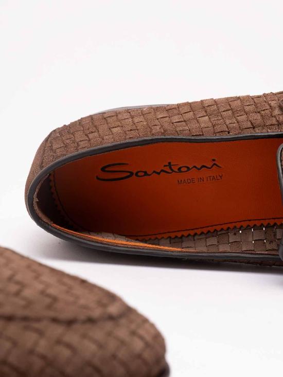 26SS 산토니 로퍼 MCNC19061LA3SAYCM21 Brown - SANTONI