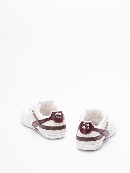 26SS 미우미우 짐나지움 테크니컬 소재 및 스웨이드 스니커즈 5E428E71LFA005F0X97 Multicolour - MIU MIU