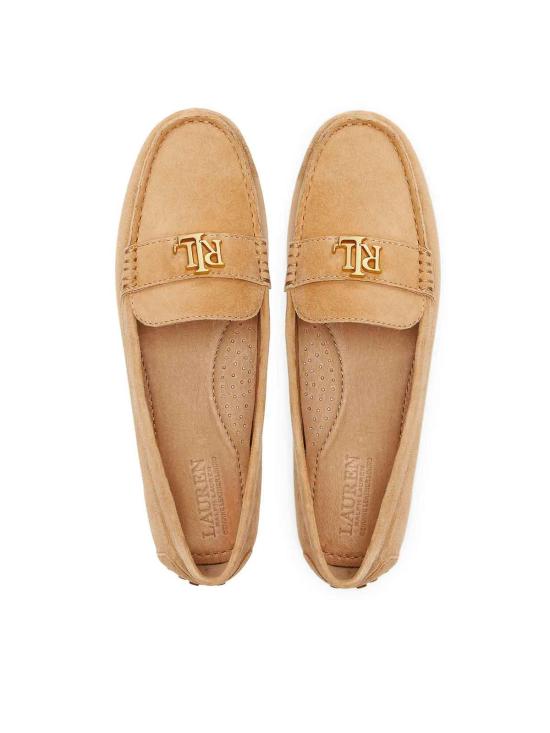 26SS 랄프 로렌 반스버리 스웨이드 로퍼 802821629026 Beige - RALPH LAUREN