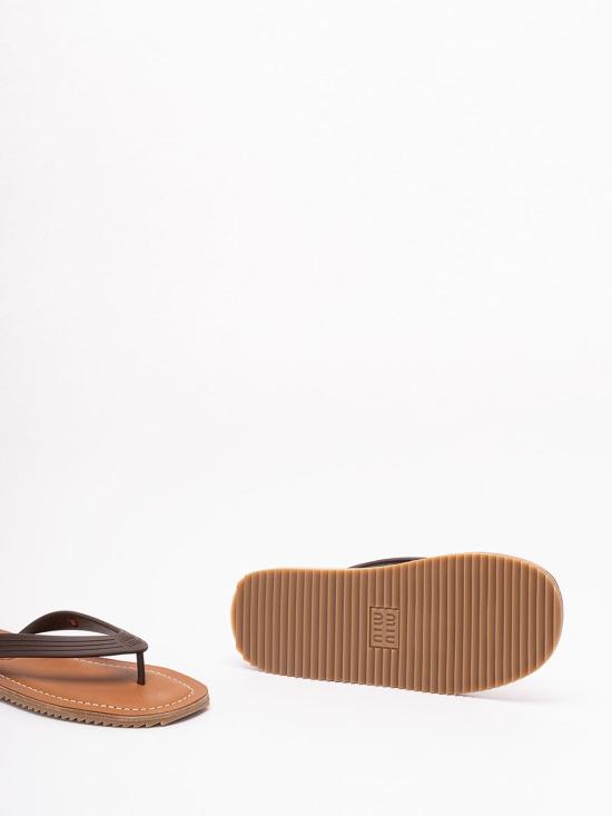 26SS 미우미우 샌들 5Y638E3ZMWF005F0003 Dark Brown - MIU MIU