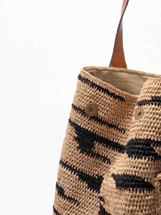 26SS 이벨리브 토트백 LAZAIIZEBRA Orange - IBELIV