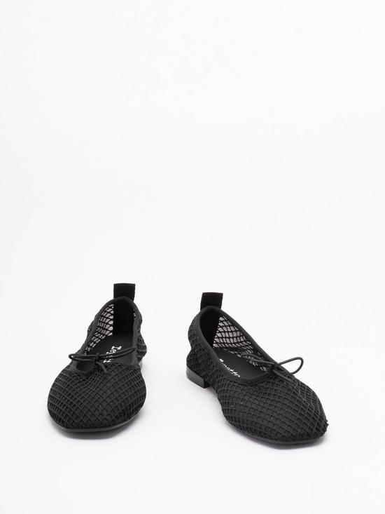 26SS 레페토 플랫 슈즈 V4210GMESH410 Black - REPETTO