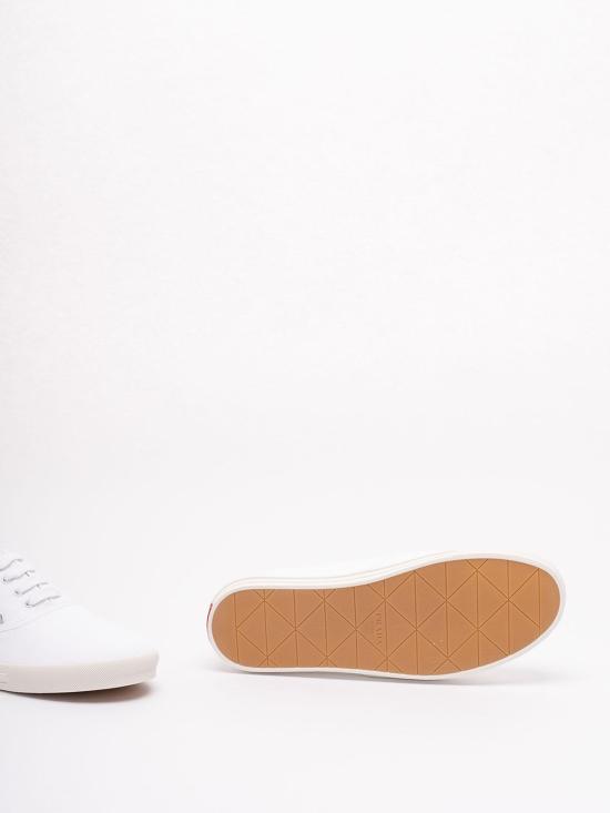 26SS 프라다 드릴 패브릭 스니커즈 2EE4673LKEFG000F0009 White - PRADA