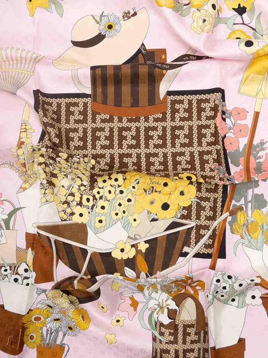 26SS 펜디 머플러/스카프 FXT091B01TF1WO0 Multicolour - FENDI