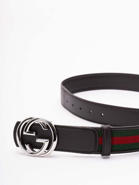 26SS 구찌 가죽 벨트 849862CWLST2054 Black - GUCCI