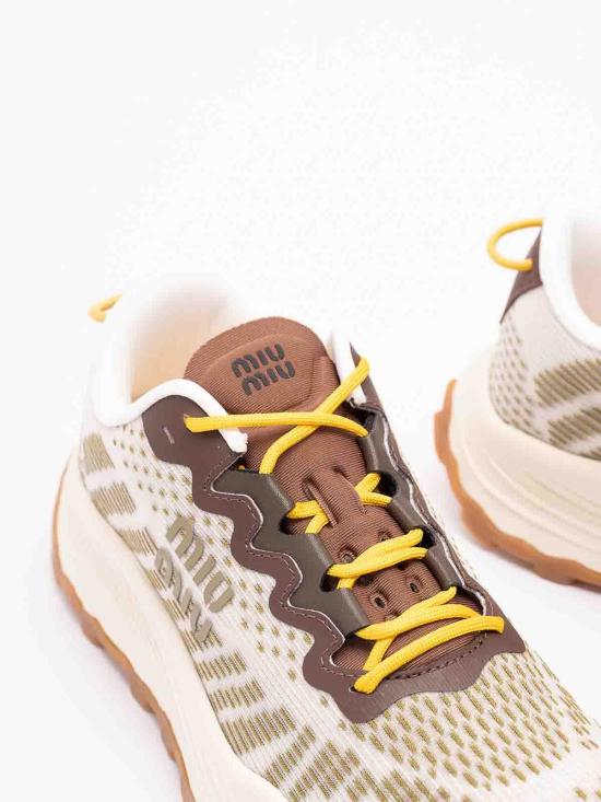 26SS 미우미우 스니커즈 5E480E3LEDF050F077G Green - MIU MIU