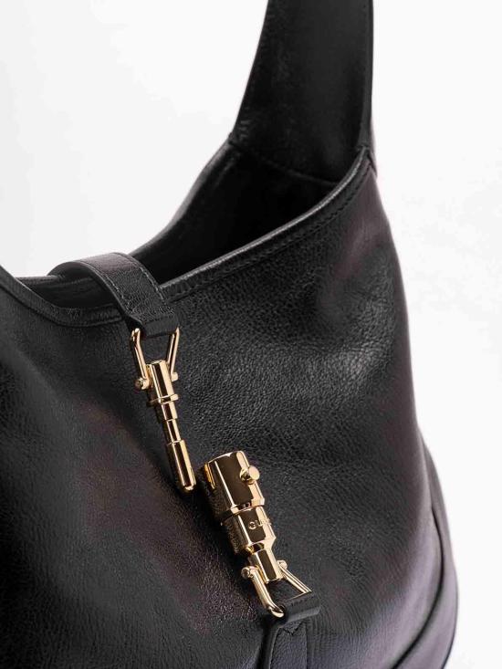 26SS 구찌 재키 1961 미디움 숄더백 863136AAGDJ1000 Black - GUCCI