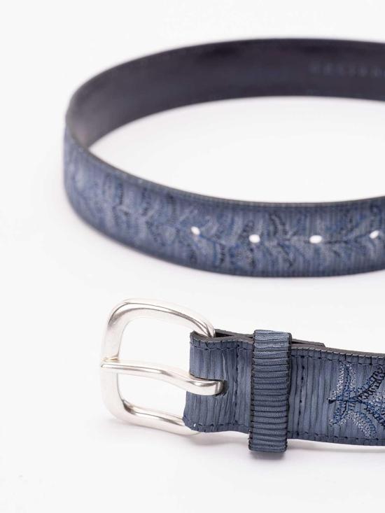 26SS 오르치아니 가죽 벨트 U08408BDPJEANS Blue - ORCIANI