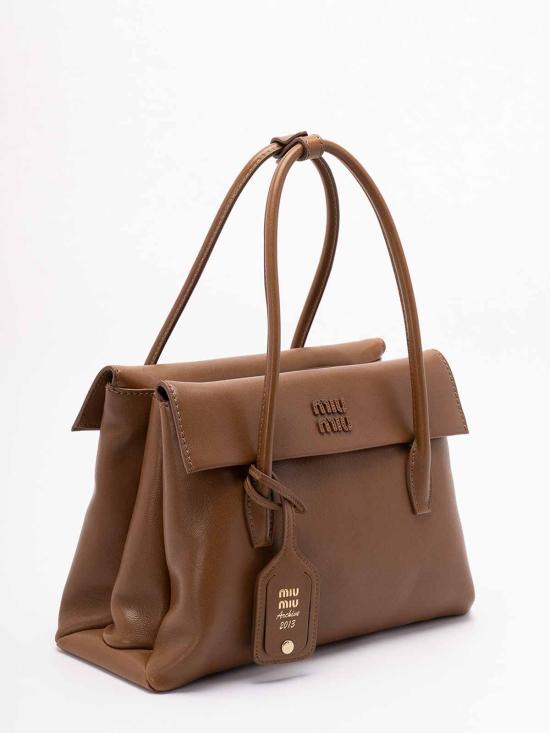 26SS 미우미우 토트백 5BA3022IFPVOWOF0039 Beige - MIU MIU