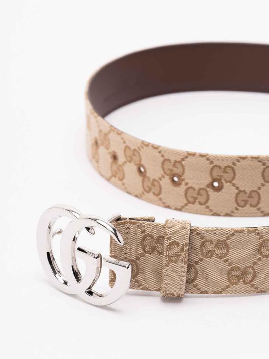 26SS 구찌 가죽 벨트 864233FAFUT9611 Beige - GUCCI