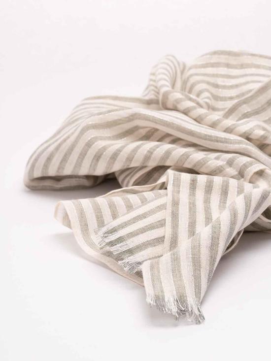 26SS 브루넬로 쿠치넬리 머플러/스카프 MSCDAGL70CMU90 Green - BRUNELLO CUCINELLI