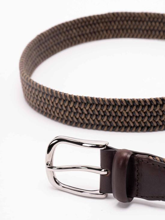 26SS 오르치아니 가죽 벨트 U08163RAGTMORO Dark Brown - ORCIANI