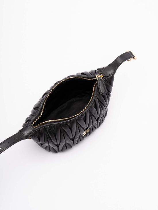 26SS 미우미우 토트백 5BP100AN88VOOOF0002 Black - MIU MIU