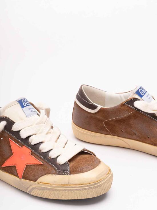 26SS 골든구스 스니커즈 GMF01026F00810855737 Brown - GOLDEN GOOSE
