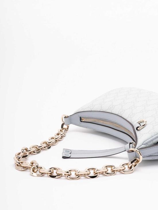 26SS 구찌 GG 엠블럼 스몰 숄더백 847447FAD6L4943 Blue - GUCCI