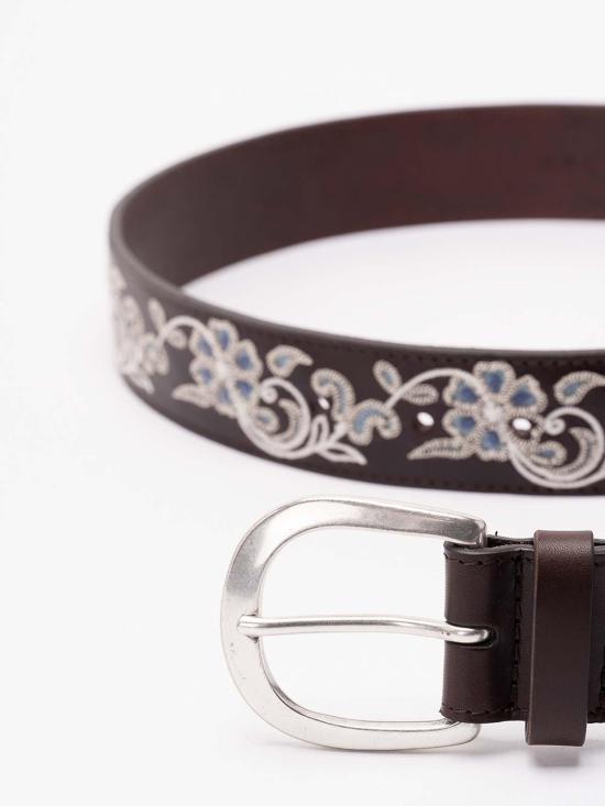 26SS 오르치아니 가죽 벨트 U08409BDETMORO Dark Brown - ORCIANI