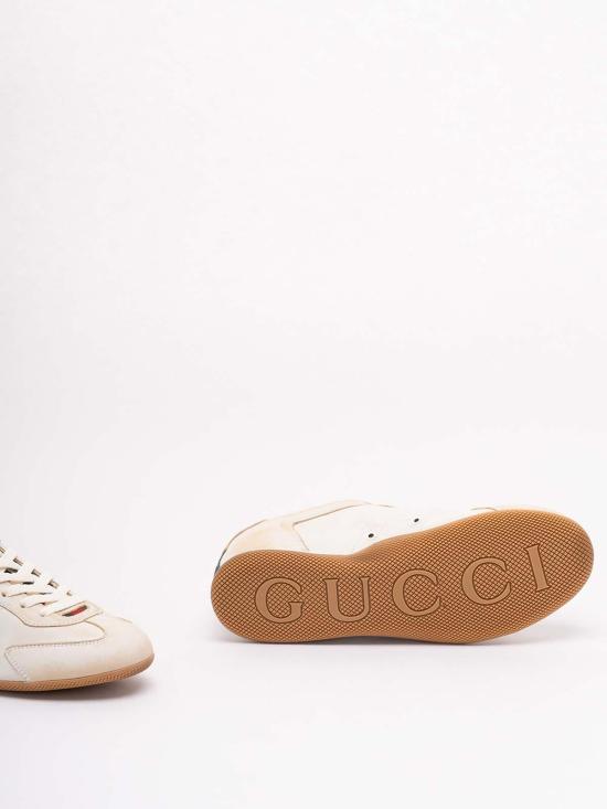 26SS 구찌 쉬프트 스니커즈 857016AAF0E9073 White - GUCCI
