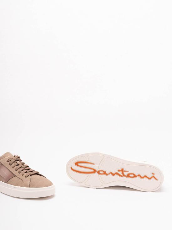 26SS 산토니 스니커즈 MBGT21964PNNCFCTM50 Brown - SANTONI