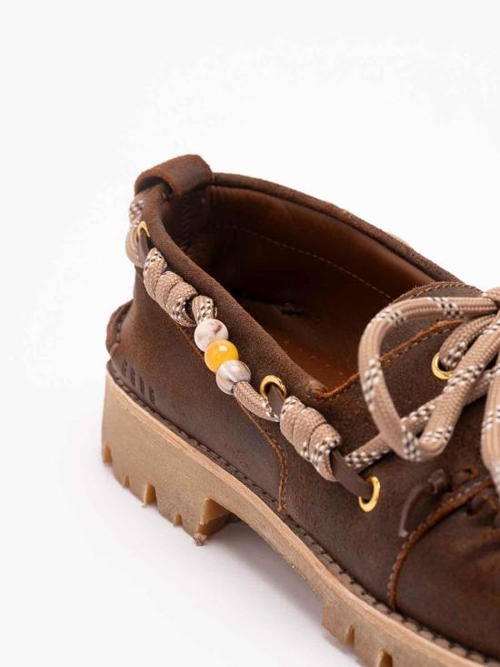 26SS 골든구스 로퍼 GMF01048F00819255372 Brown - GOLDEN GOOSE