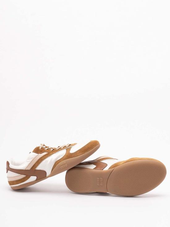 26SS 미우미우 스니커즈 5E428E71LFA005F0TBK White - MIU MIU