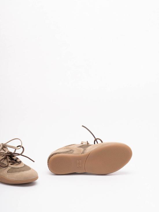 26SS 미우미우 스니커즈 5E589E3KU1F005F0F24 Dark Beige - MIU MIU