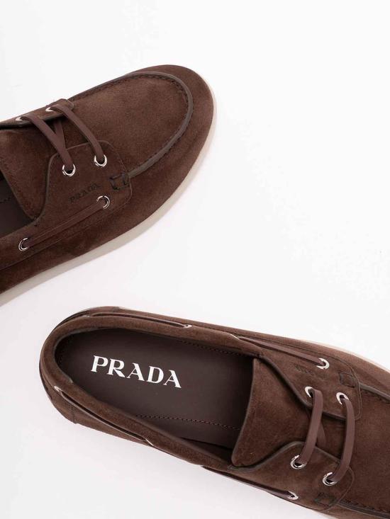 26SS 프라다 로퍼 2EG503103FG001F0003 Dark Brown - PRADA