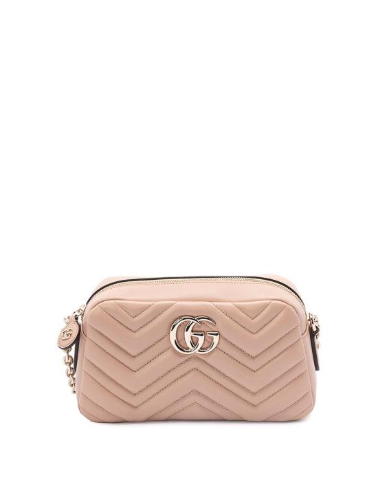 26SS 구찌 GG 마몽 스몰 카메라 백 855273AAFXD5703 Light Pink