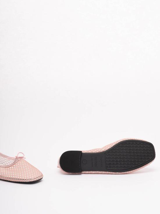 26SS 레페토 플랫 슈즈 V4210GMESH1411 Nude Neutrals - REPETTO