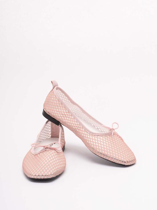 26SS 레페토 플랫 슈즈 V4210GMESH1411 Nude Neutrals - REPETTO