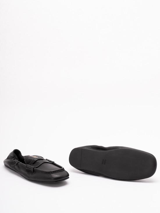 26SS 미우미우 로퍼 5D341EEFXFD005F0002 Black - MIU MIU