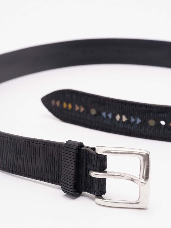 26SS 오르치아니 가죽 벨트 U08391BDYBLU Blue - ORCIANI